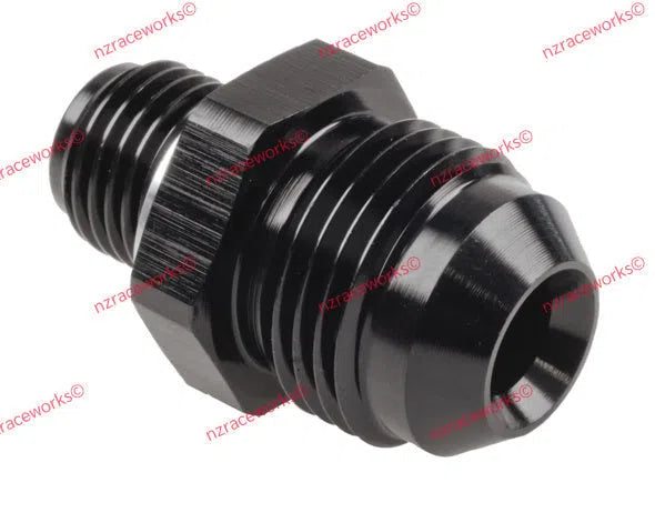 RACEWORKS GM TRANSMISSION ADAPTER 1/4'' NPSM TO AN-6 | RWF-816-06-NPSBK-NZRACEWORKS-Autoignite NZ