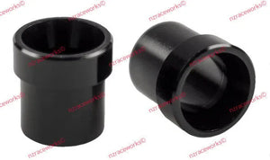 RACEWORKS HARD LINE ALUMINIUM TUBE SLEEVES HOSE ENDS-NZRACEWORKS-Autoignite NZ