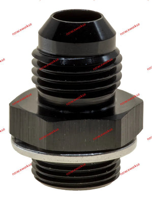 RACEWORKS HOLLEY & DEMON 9/16-24 AN-6 MALE FLARE ADAPTER | RWF-701-06BK-NZRACEWORKS-Autoignite NZ