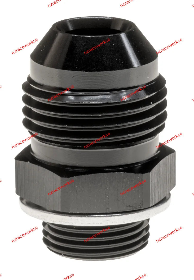 RACEWORKS HOLLEY & DEMON 9/16-24 AN-8 MALE FLARE ADAPTER | RWF-701-08BK-NZRACEWORKS-Autoignite NZ