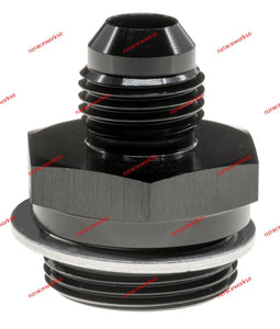 RACEWORKS HOLLEY MALE FLARE ADAPTER| RWF-700-06BK-NZRACEWORKS-Autoignite NZ