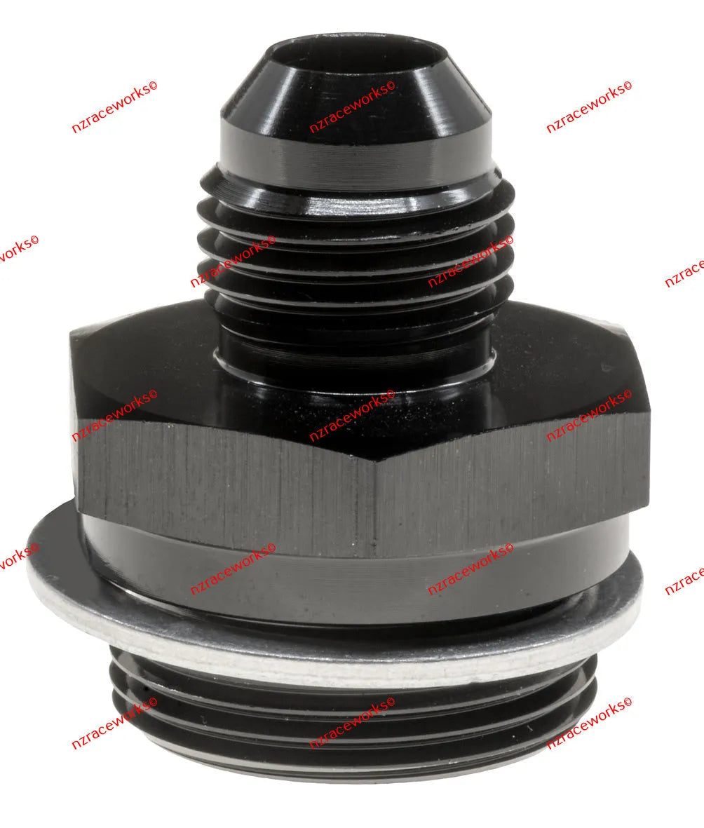 RACEWORKS HOLLEY MALE FLARE ADAPTER| RWF-700-06BK-NZRACEWORKS-Autoignite NZ