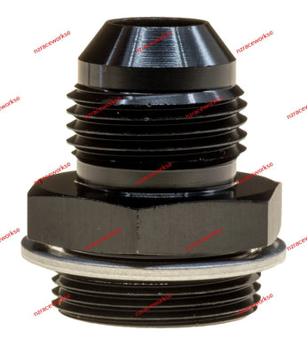 RACEWORKS HOLLEY MALE FLARE ADAPTER| RWF-700-08BK-NZRACEWORKS-Autoignite NZ
