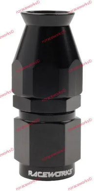 RACEWORKS HOSE ENDS 200 SERIES AN TEFLON | RWF-201-03BK-AN FITTINGS COLLECTION-NZRW-Autoignite NZ