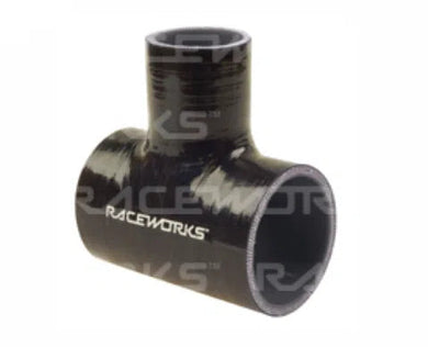 RACEWORKS HOSE TEE 3'' ID1.0'' SPOUT BLACK | SHT-300100BK-NZRACEWORKS-Autoignite NZ