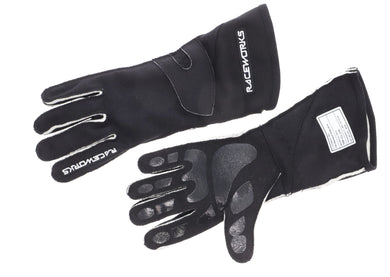 RACEWORKS L BLACK GLOVES FIA APPROVED | VPR-260BK-L-NZRACEWORKS-Autoignite NZ
