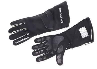 RACEWORKS L BLACK GLOVES FIA APPROVED | VPR-260BK-L-NZRACEWORKS-Autoignite NZ