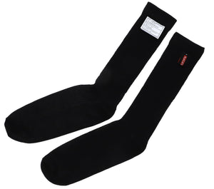 RACEWORKS L SOCKS BLACK ARAMID FIA APPROVED | VPR-245BK-L-NZRACEWORKS-Autoignite NZ