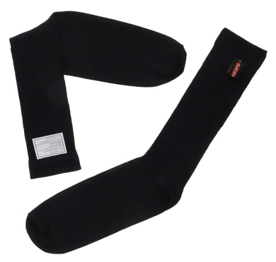RACEWORKS L SOCKS BLACK ARAMID FIA APPROVED | VPR-245BK-L-NZRACEWORKS-Autoignite NZ