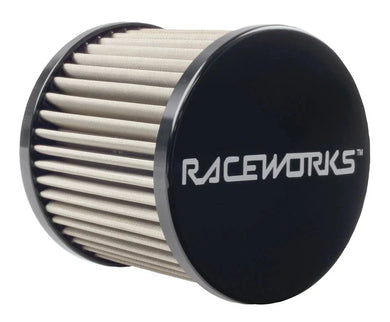 RACEWORKS LARGE AN-12 BREATHER SILVER | ALY-069BK-NZRACEWORKS-Autoignite NZ