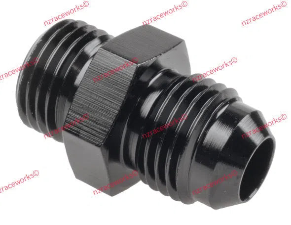 RACEWORKS MALE FLARE AN-6 TO O-RING BOSS AN-6 | RWF-920-06BK-NZRACEWORKS-Autoignite NZ