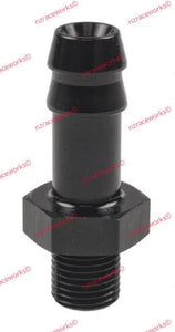RACEWORKS METRIC M10X1.0 TO 3/8'' BARB | RWF-414-M10-06BK-NZRACEWORKS-Autoignite NZ
