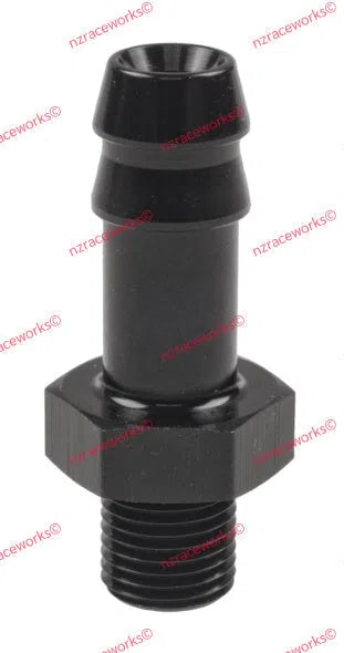 RACEWORKS METRIC M10X1.0 TO 3/8'' BARB | RWF-414-M10-06BK-NZRACEWORKS-Autoignite NZ