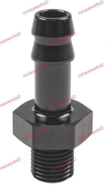 RACEWORKS METRIC M10X1.0 TO 5/16'' BARB | RWF-414-M10-05BK-NZRACEWORKS-Autoignite NZ