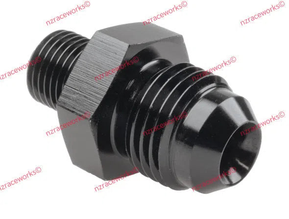RACEWORKS METRIC M10X1.0 TO FLARE AN-6 | RWF-729-06BK-NZRACEWORKS-Autoignite NZ