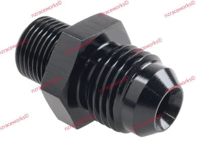 RACEWORKS METRIC M12X1.0 TO FLARE AN-6 | RWF-730-06-01BK-NZRACEWORKS-Autoignite NZ