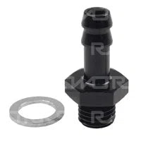 RACEWORKS METRIC M12X1.5 TO 5/16'' BARB | RWF-414-M12-05BK-NZRACEWORKS-Autoignite NZ