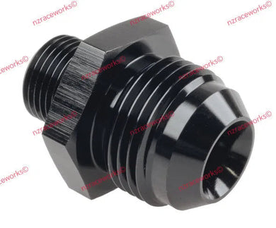 RACEWORKS METRIC M18X1.5 TO FLARE AN-12 | RWF-734-12BK-NZRACEWORKS-Autoignite NZ