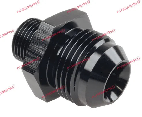 RACEWORKS METRIC M18X1.5 TO FLARE AN-12 | RWF-734-12BK-NZRACEWORKS-Autoignite NZ