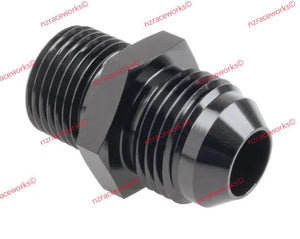 RACEWORKS METRIC M18X1.5 TO FLARE AN-8 | RWF-734-08BK-NZRACEWORKS-Autoignite NZ