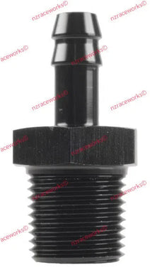 RACEWORKS NPT 1/2'' TO 3/8'' (AN-6) BARB | RWF-421-08-06BK-NZRACEWORKS-Autoignite NZ