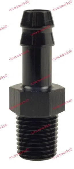 RACEWORKS NPT 1/2'' TO 5/8'' (AN-10) BARB | RWF-421-08-10BK-NZRACEWORKS-Autoignite NZ