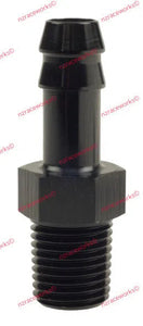 RACEWORKS NPT 1/4 ''TO 3/8'' (AN-6) BARB | RWF-421-04-06BK-NZRACEWORKS-Autoignite NZ