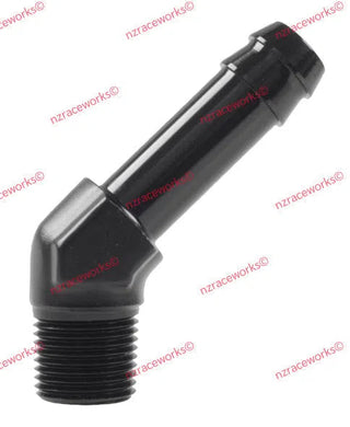 RACEWORKS NPT 3/8'' TO 1/2'' (AN-8) BARB 45 DEG | RWF-422-06-08BK-NZRACEWORKS-Autoignite NZ