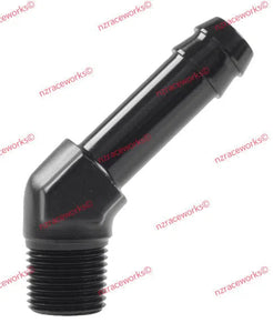 RACEWORKS NPT 3/8'' TO 1/2'' (AN-8) BARB 45 DEG | RWF-422-06-08BK-NZRACEWORKS-Autoignite NZ