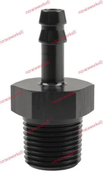 RACEWORKS NPT 3/8'' TO 1/4'' (AN-4) BARB | RWF-421-06-04BK-NZRACEWORKS-Autoignite NZ