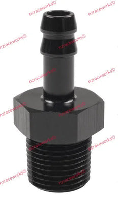 RACEWORKS NPT 3/8'' TO 5/16'' (AN-5) BARB | RWF-421-06-05BK-NZRACEWORKS-Autoignite NZ
