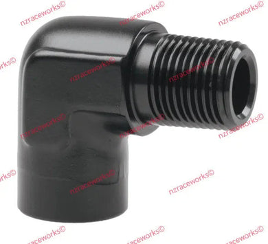 RACEWORKS NPT 90 FEMALE MALE ELBOWS-NZRW-Autoignite NZ