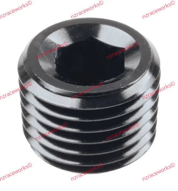 RACEWORKS NPT PLUG 1/4'' | RWF-932-04BK-NZRACEWORKS-Autoignite NZ