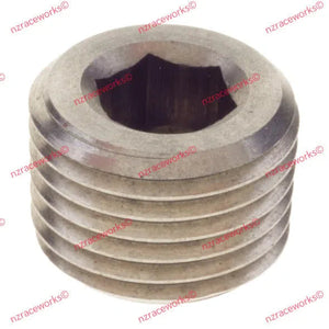RACEWORKS NPT PLUG 1/8'' STAINLESS | RWF-932-02SS-NZRACEWORKS-Autoignite NZ