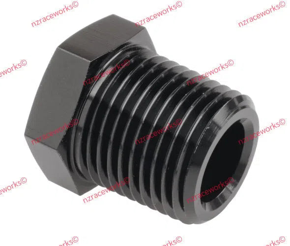 RACEWORKS NPT REDUCER 1/4'' - 1/2'' | RWF-912-08-04BK-NZRACEWORKS-Autoignite NZ