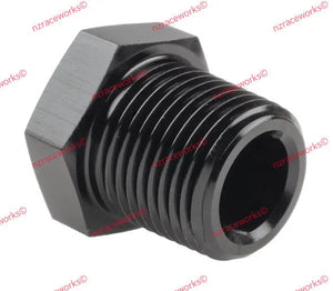 RACEWORKS NPT REDUCER 1/4'' - 3/8'' | RWF-912-06-04BK-NZRACEWORKS-Autoignite NZ