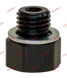 RACEWORKS NPT REDUCER FEMALE | RWF-912-M12-2-02BK-NZRACEWORKS-Autoignite NZ