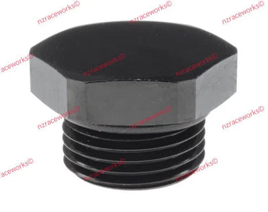 RACEWORKS O-RING PLUG AN-10 | RWF-813-10BK-NZRACEWORKS-Autoignite NZ