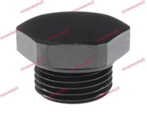 RACEWORKS O-RING PLUG AN-10 | RWF-813-10BK-NZRACEWORKS-Autoignite NZ
