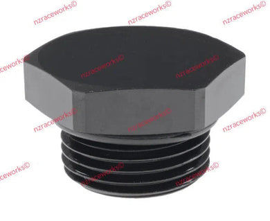 RACEWORKS O-RING PLUG AN-12 | RWF-813-12BK-NZRACEWORKS-Autoignite NZ