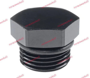 RACEWORKS O-RING PLUG AN-6 | RWF-813-06BK-NZRACEWORKS-Autoignite NZ