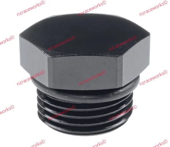 RACEWORKS O-RING PLUG AN-6 | RWF-813-06BK-NZRACEWORKS-Autoignite NZ