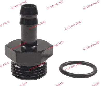 RACEWORKS O-RING PORT AN-10 TO 3/8'' BARB | RWF-414-10-06BK-NZRACEWORKS-Autoignite NZ
