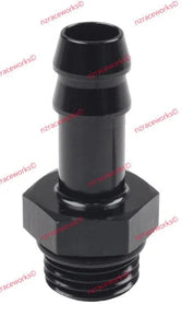 RACEWORKS O-RING PORT AN-6 TO 3/8'' BARB | RWF-414-06-06BK-NZRACEWORKS-Autoignite NZ