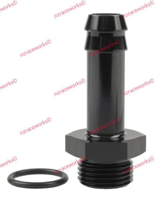 RACEWORKS O-RING PORT AN-8 TO 1/2'' BARB | RWF-414-08-08BK-NZRACEWORKS-Autoignite NZ
