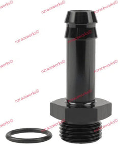 RACEWORKS O-RING PORT AN-8 TO 1/2'' BARB | RWF-414-08-08BK-NZRACEWORKS-Autoignite NZ