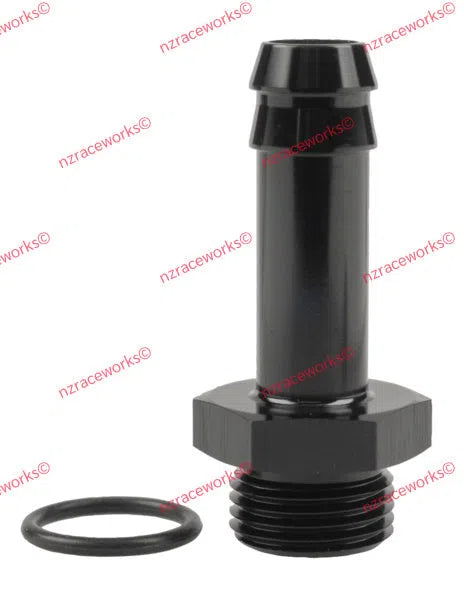 RACEWORKS O-RING PORT AN-8 TO 1/2'' BARB | RWF-414-08-08BK-NZRACEWORKS-Autoignite NZ