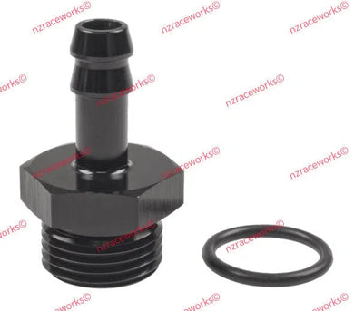 RACEWORKS O-RING PORT AN-8 TO 5/16'' BARB | RWF-414-08-05BK-NZRACEWORKS-Autoignite NZ