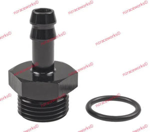 RACEWORKS O-RING PORT AN-8 TO 5/16'' BARB | RWF-414-08-05BK-NZRACEWORKS-Autoignite NZ