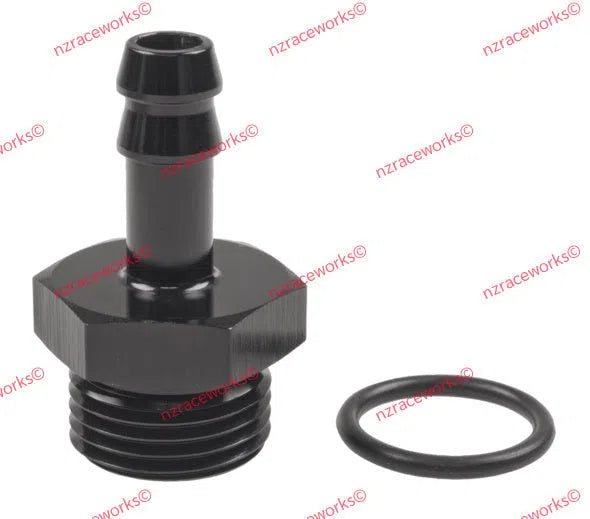 RACEWORKS O-RING PORT AN-8 TO 5/16'' BARB | RWF-414-08-05BK-NZRACEWORKS-Autoignite NZ